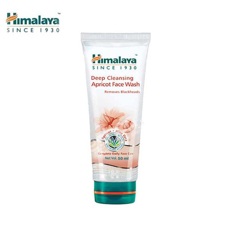 New Himalaya Deep Cleansing Apricot Face Wash 50ml 1 New Himalaya Deep Cleansing Apricot Face Wash 50ml