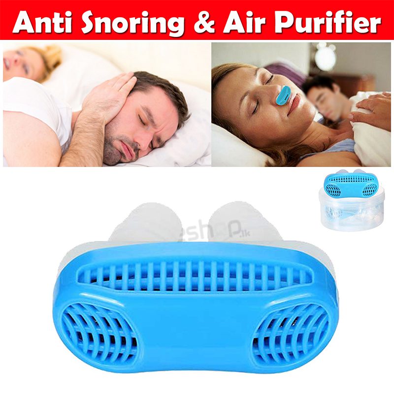 New 2 in 1 Nasal Anti Snoring and Air Purifier Sleep Tool 1 New 2 in 1 Nasal Anti Snoring and Air Purifier Sleep Tool