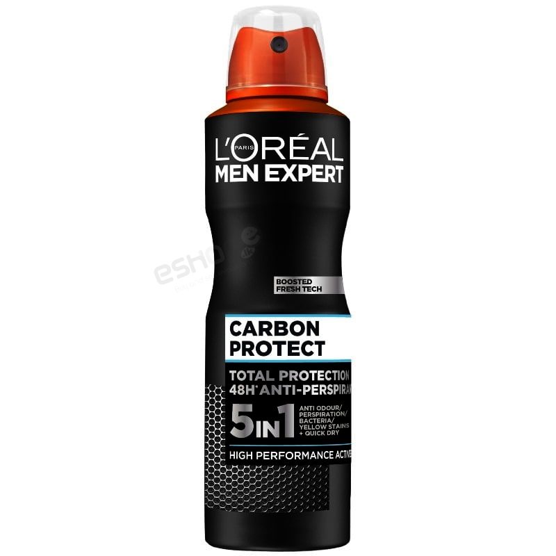 L'ORÉAL Paris Men Expert Deospray Carbon Protect 5 in 1, 150 ml 1 L'ORÉAL Paris Men Expert Deospray Carbon Protect 5 in 1, 150 ml
