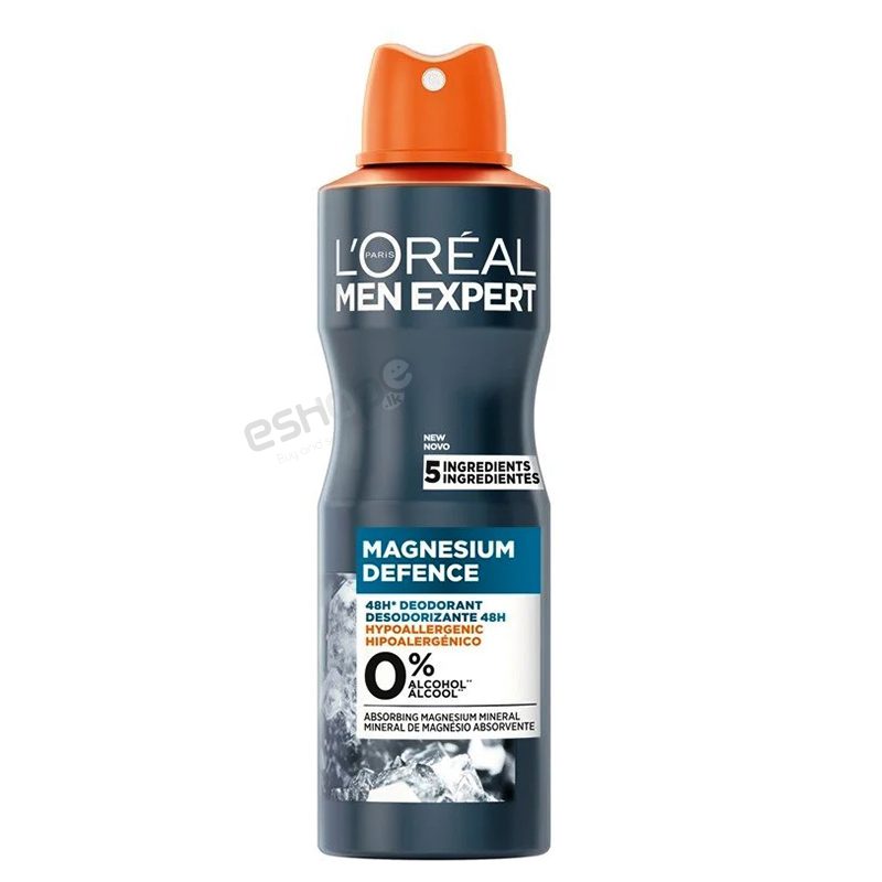 L’ORÉAL Paris Men Expert Deospray Magnesium Defence, 150 ml 1 L’ORÉAL Paris Men Expert Deospray Magnesium Defence, 150 ml