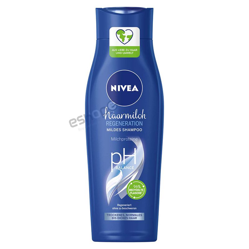 NIVEA Milk Proteine Regeneration Mild Shampoo pH Balance 250 ml 1 NIVEA Milchproteine Regeneration Mild Shampoo pH Balance 250 ml