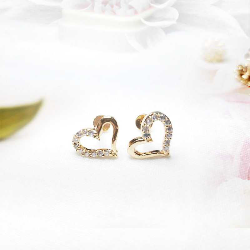 Small Size Simple Gold Earrings 1 Small Size Simple Gold Earrings