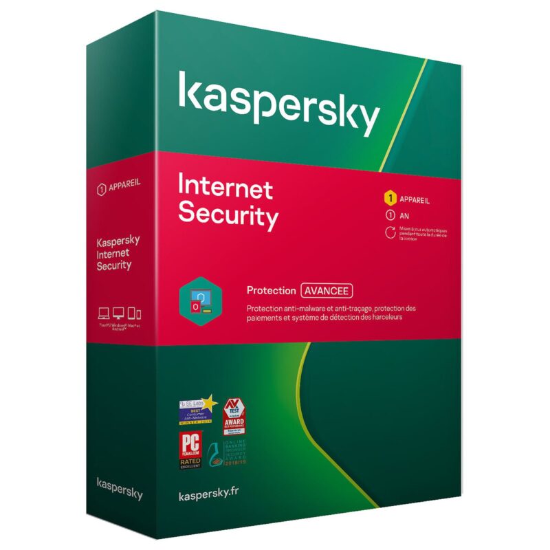 Kaspersky internet security 3 users e- license 2022 one year license 1 Kaspersky internet security 3 users e- license 2022 one year license