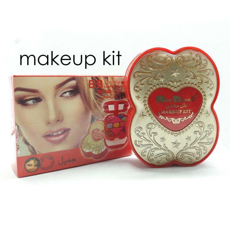 Makeup Kit With Lipstick, Eyeliner, Liquid, Nail Paint, Liquid, more.. 1 Makeup Kit With Lipstick, Eyeliner, Liquid, Nail Paint, Liquid, more..