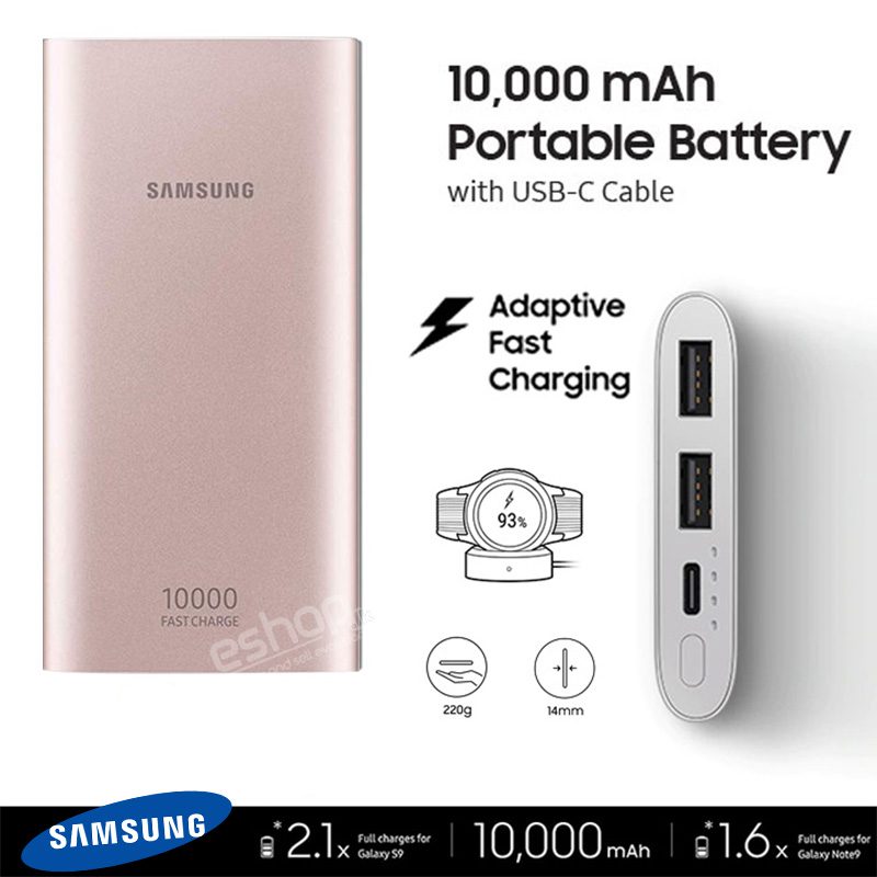 Original Samsung Power Bank 10,000mAh Portable Bettery 1 Original Samsung Power Bank 10,000mAh Portable Bettery