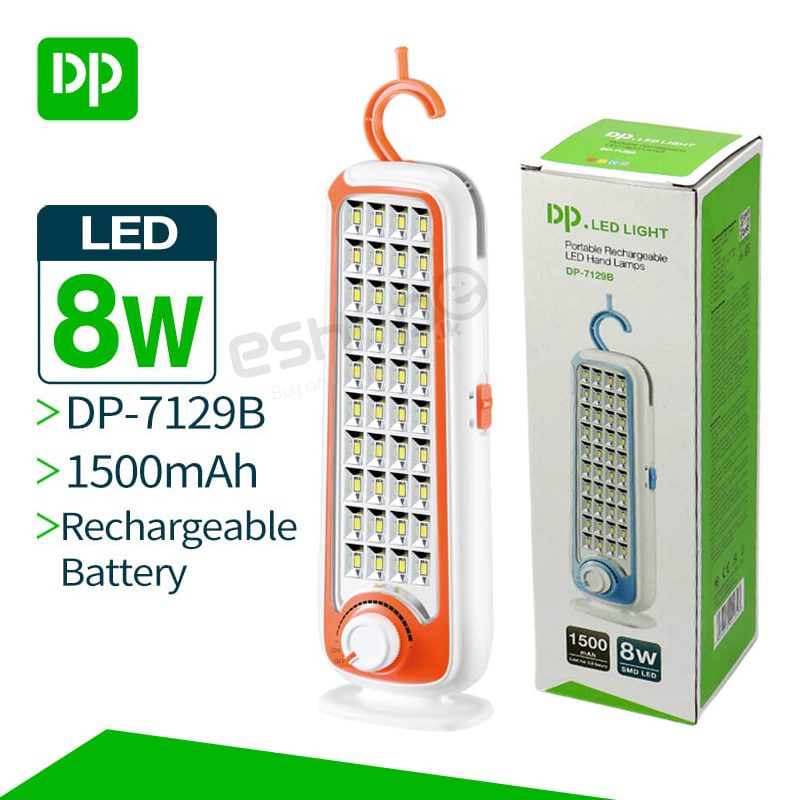 Rechargeable LED Light Portable Stainless Steel 8W 1 Rechargeable LED Light Portable Stainless Steel 8W