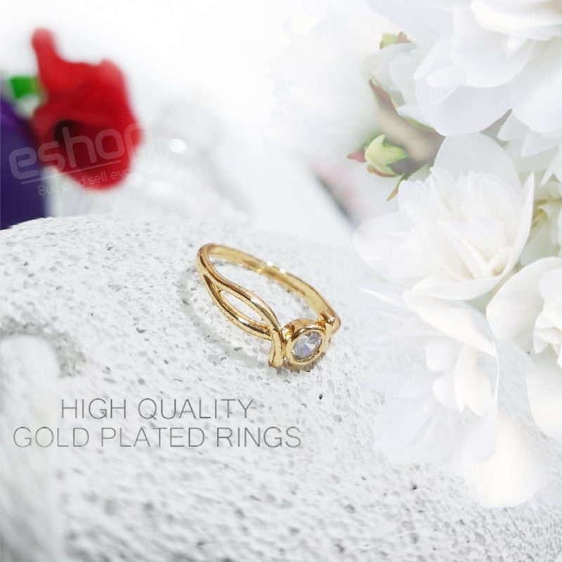 New Gold Plated Ladies Ring 1 New Gold Plated Ladies Ring