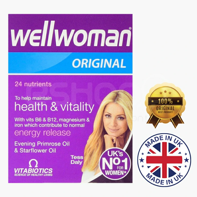 Vitabiotics Wellwoman Original made in UK 30 capsule 1 Vitabiotics Wellwoman Original made in UK 30 capsule