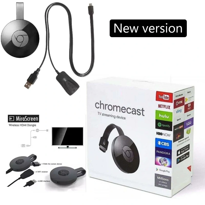 Google Chromecast HDMI Dongle Anycast Wifi Display 1 Google Chromecast HDMI Dongle Anycast Wifi Display