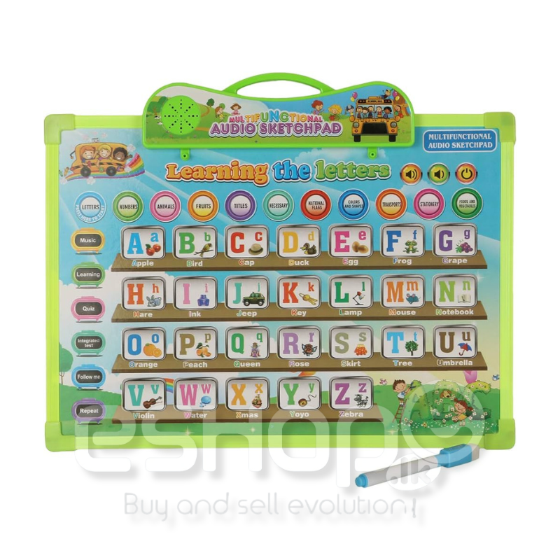 Multifunctional Audio Scratch Pad for Kids Learning 1 Multifunctional Audio Scratch Pad for Kids Learning