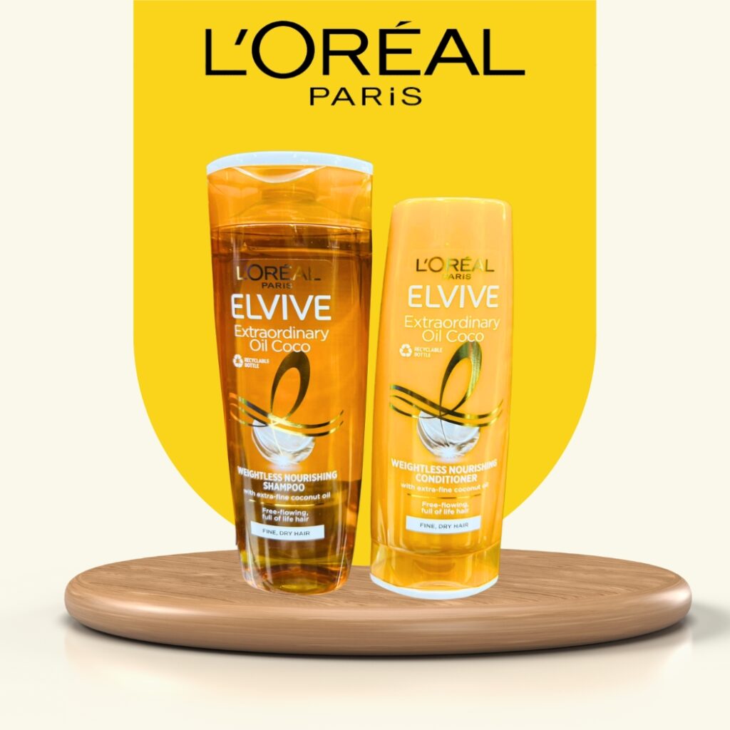 Online Shopping in Sri Lanka 2025 | Buy Trusted & Quality Products | eshop.lk 31 L'OREAL ELVIVE Extraordinary Oil Coco Shampoo & Conditioner