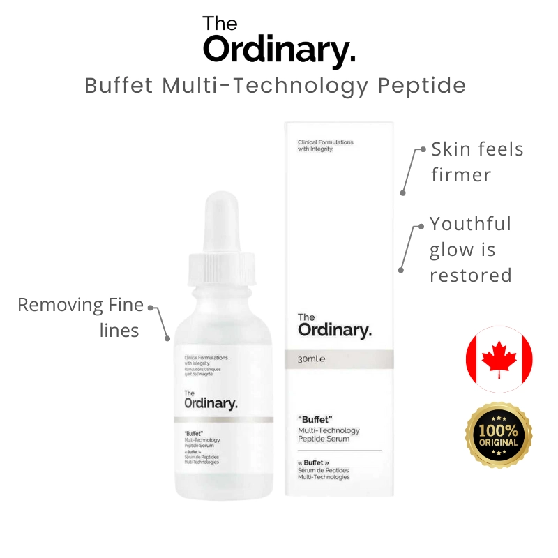 The Ordinary Buffet Multi-Technology Peptide - 30ml 1 The Ordinary Buffet Multi-Technology Peptide - 30ml