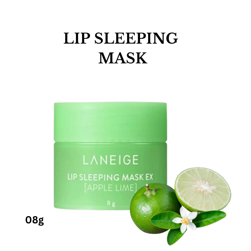 LANEIGE Lip Sleeping Mask Apple Lime Flavour - 8g ( Original ) 1 LANEIGE Lip Sleeping Mask Apple Lime Flavour - 8g ( Original )