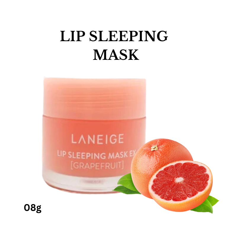 LANEIGE Lip Sleeping Mask GrapeFruit Flavour - 8g ( Original ) 1 LANEIGE Lip Sleeping Mask GrapeFruit Flavour - 8g ( Original )