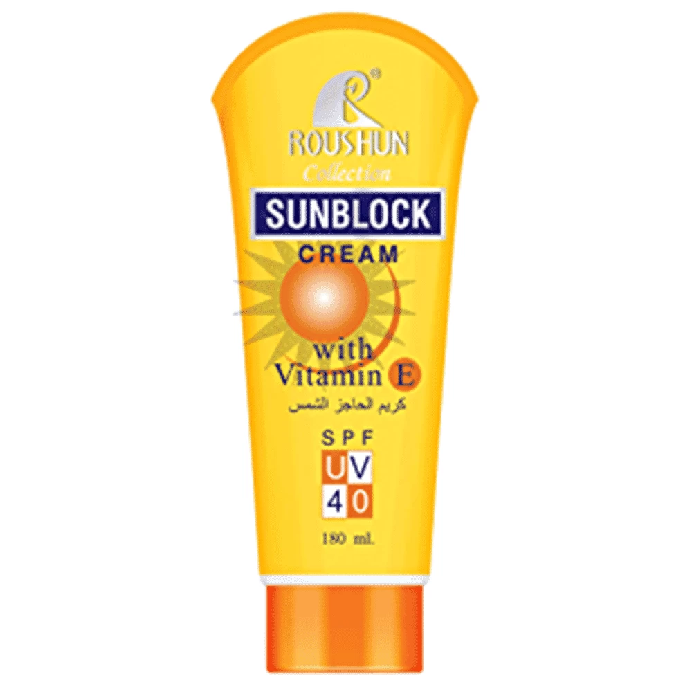 Roushun Sunblock Cream SPF 40 - 180ml 1 Roushun Sunblock Cream SPF 40 - 180ml
