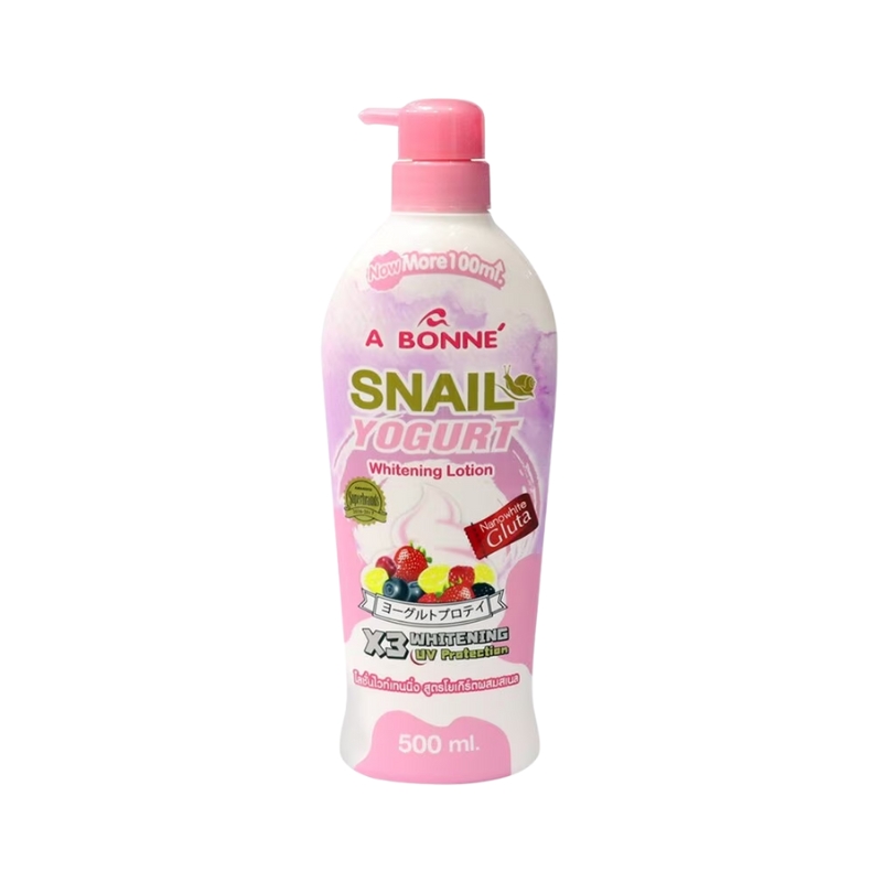 A BONNE Snail Yogurt Whitening Lotion - 500ml 1 A BONNE Snail Yogurt Whitening Lotion - 500ml