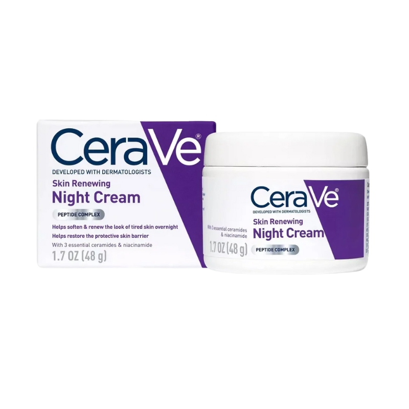 CeraVe Skin Renewing Night Cream ( Peptide Complex ) - 48g 1 CeraVe Skin Renewing Night Cream ( Peptide Complex ) - 48g
